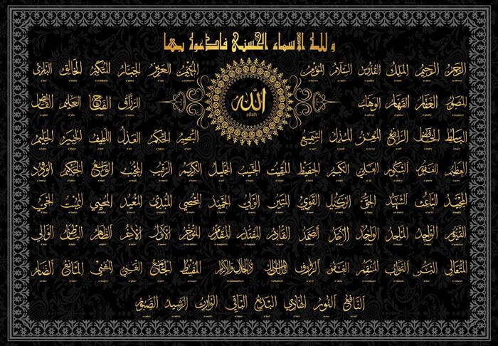 Allahın 99 ismini sıralama