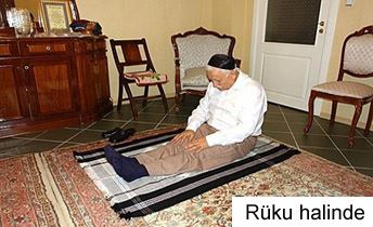 Oturarak namaz nasıl kılınır resimli anlatım