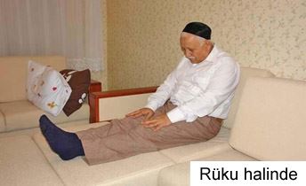 Oturarak namaz nasıl kılınır resimli anlatım