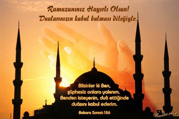 Ramazan ayı kartları