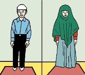 Resimli namaz kılınış şekilleri