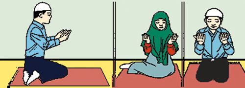 Resimli namaz kılınış şekilleri