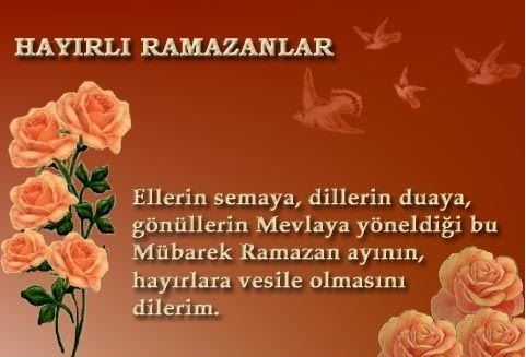 Ramazan mesajları