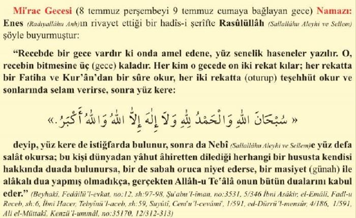 Miraç kandili olan bugünü ve geceyi nasıl geçirelim?