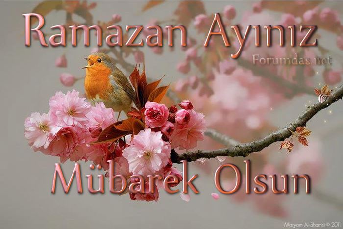 Ramazan ayı ile ilgili resimli sözler