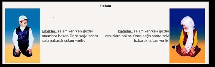 Kadın namaz hareketleri