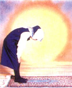 Kadın namaz oturuş şekli