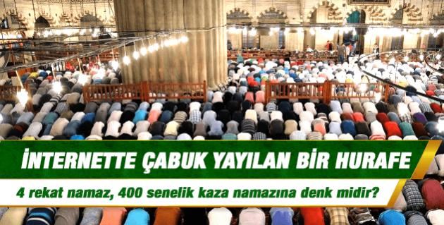 400 Senelik Kazayı Sildiren Namaz Hadisi