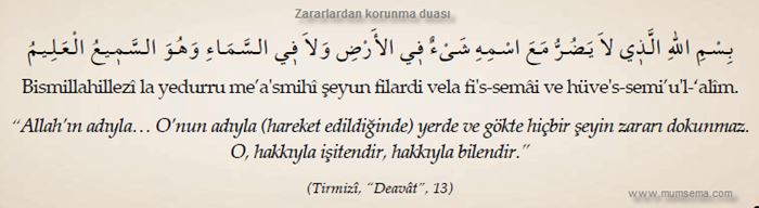 Korunma Duası