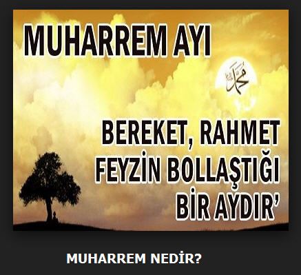 Muharrem nedir? kısaca anlamı