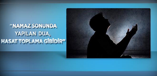 Namazın Sonunda Dua