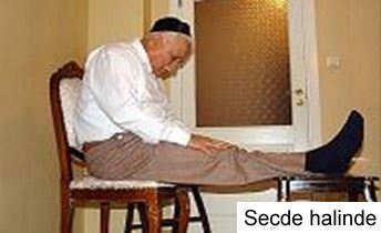 Sandalyede namaz (resimli anlatım)