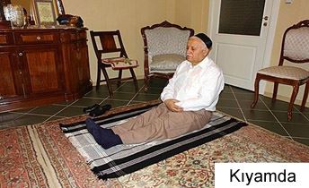 Sandalyede namaz (resimli anlatım)
