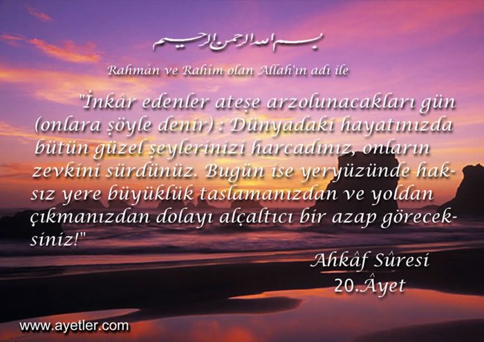 Güncel Resimli Ayetler