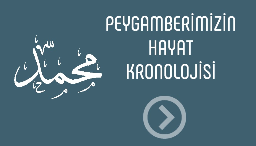 Peygamberimizin hayat kronojisi