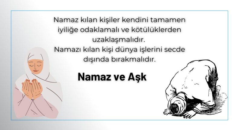 namaz ve ask