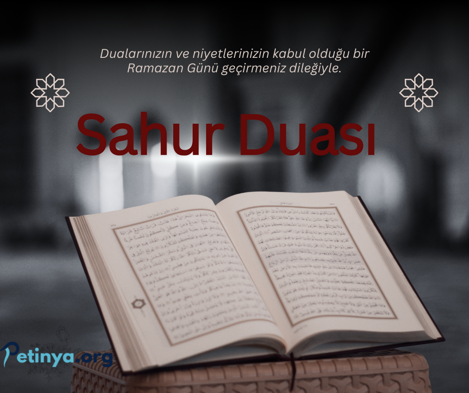 Sahur Duası: Arapça Okunuşu ve Türkçe Anlamı