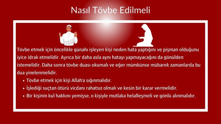 nasil tovbe edilmeli